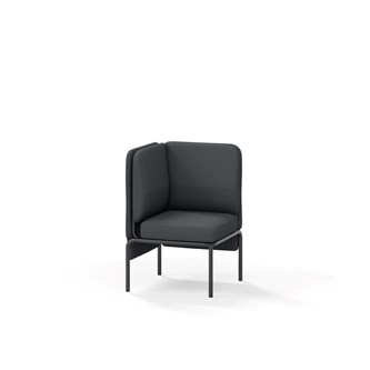 Adapt hjørnemodul lav ryg, sh45 h88 cm