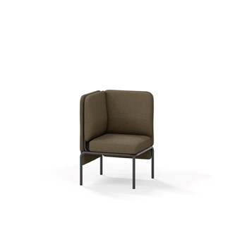 Adapt hjørnemodul lav ryg, sh45 h88 cm