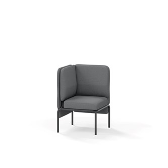 Adapt hjørnemodul lav ryg, sh45 h88 cm