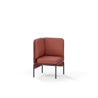 Adapt hjørnemodul lav ryg, sh45 h88 cm