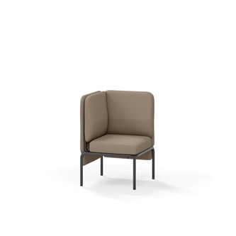 Adapt hjørnemodul lav ryg, sh45 h88 cm
