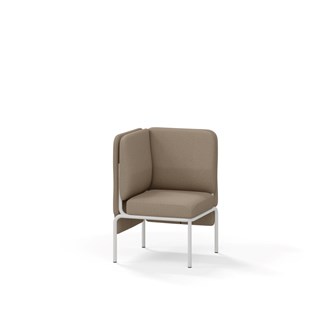 Adapt hjørnemodul lav ryg, sh45 h88 cm