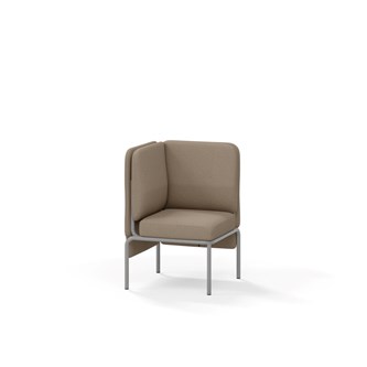 Adapt hjørnemodul lav ryg, sh45 h88 cm