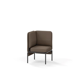 Adapt hjørnemodul lav ryg, sh45 h88 cm