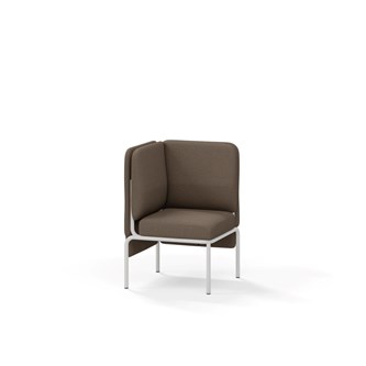 Adapt hjørnemodul lav ryg, sh45 h88 cm