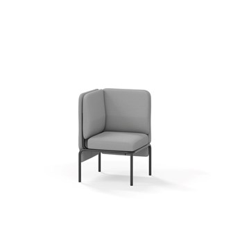 Adapt hjørnemodul lav ryg, sh45 h88 cm