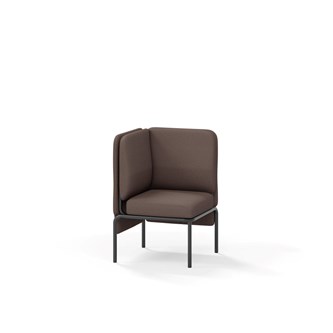 Adapt hjørnemodul lav ryg, sh45 h88 cm