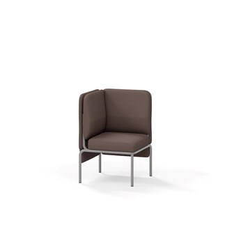 Adapt hjørnemodul lav ryg, sh45 h88 cm