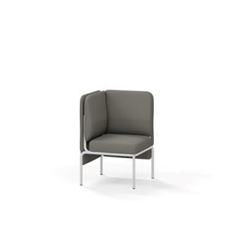 Adapt hjørnemodul lav ryg, sh45 h88 cm