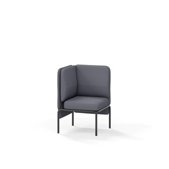 Adapt hjørnemodul lav ryg, sh45 h88 cm