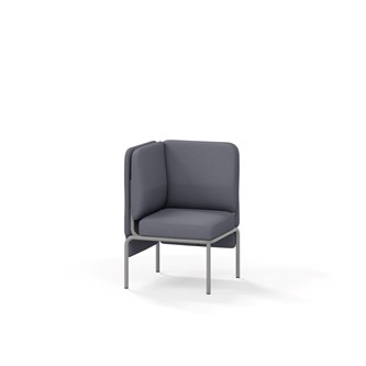 Adapt hjørnemodul lav ryg, sh45 h88 cm