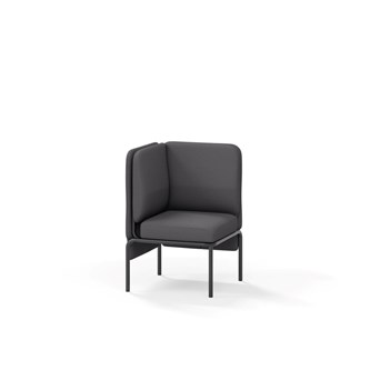Adapt hjørnemodul lav ryg, sh45 h88 cm