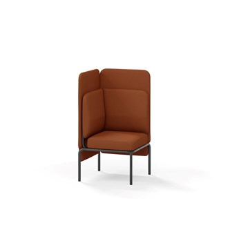 Adapt hjørnemodul medium ryg, sh45 h108 cm