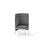 Adapt hjørnemodul medium ryg, sh45 h108 cm