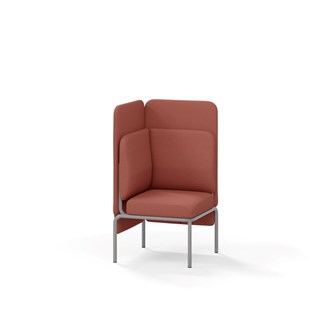 Adapt hjørnemodul medium ryg, sh45 h108 cm