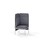 Adapt hjørnemodul medium ryg, sh45 h108 cm