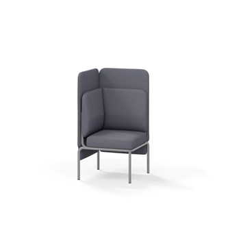 Adapt hjørnemodul medium ryg, sh45 h108 cm