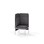 Adapt hjørnemodul medium ryg, sh45 h108 cm