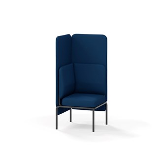 Adapt hjørnemodul høj ryg, sh45 h128 cm