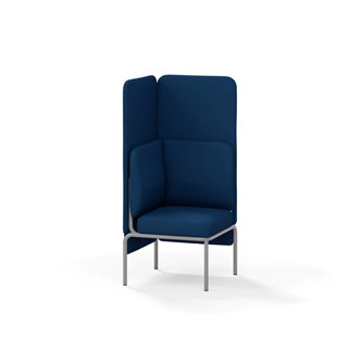 Adapt hjørnemodul høj ryg, sh45 h128 cm