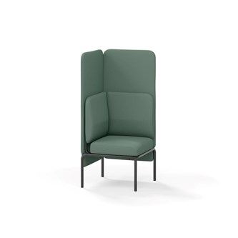 Adapt hjørnemodul høj ryg, sh45 h128 cm
