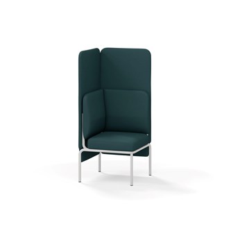 Adapt hjørnemodul høj ryg, sh45 h128 cm