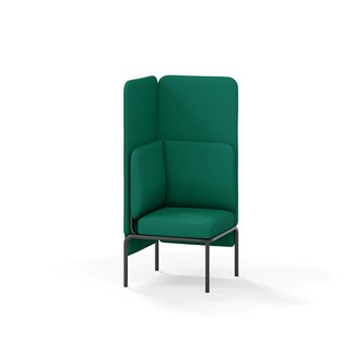 Adapt hjørnemodul høj ryg, sh45 h128 cm