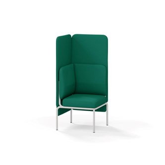 Adapt hjørnemodul høj ryg, sh45 h128 cm