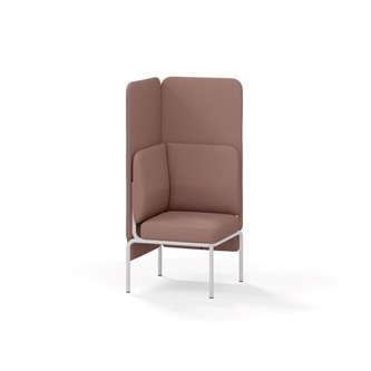 Adapt hjørnemodul høj ryg, sh45 h128 cm
