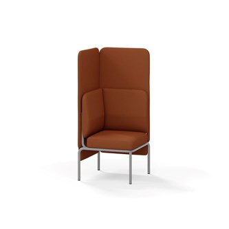 Adapt hjørnemodul høj ryg, sh45 h128 cm