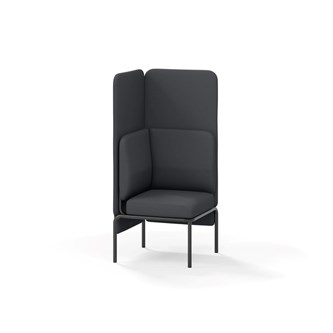 Adapt hjørnemodul høj ryg, sh45 h128 cm