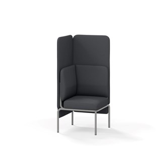 Adapt hjørnemodul høj ryg, sh45 h128 cm