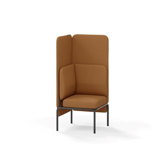 Adapt hjørnemodul høj ryg, sh45 h128 cm