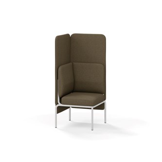 Adapt hjørnemodul høj ryg, sh45 h128 cm