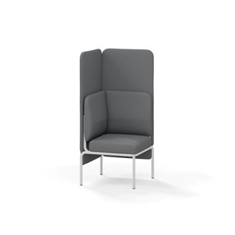 Adapt hjørnemodul høj ryg, sh45 h128 cm