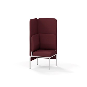 Adapt hjørnemodul høj ryg, sh45 h128 cm