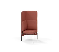 Adapt hjørnemodul høj ryg, sh45 h128 cm