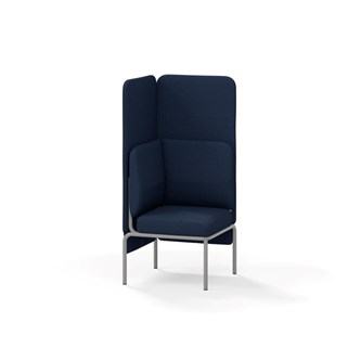 Adapt hjørnemodul høj ryg, sh45 h128 cm
