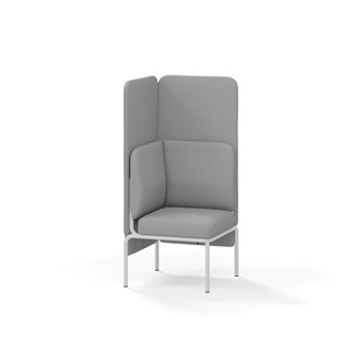 Adapt hjørnemodul høj ryg, sh45 h128 cm