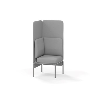 Adapt hjørnemodul høj ryg, sh45 h128 cm