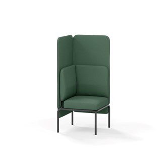 Adapt hjørnemodul høj ryg, sh45 h128 cm