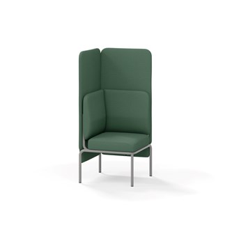 Adapt hjørnemodul høj ryg, sh45 h128 cm