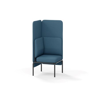 Adapt hjørnemodul høj ryg, sh45 h128 cm