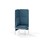 Adapt hjørnemodul høj ryg, sh45 h128 cm