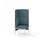Adapt hjørnemodul høj ryg, sh45 h128 cm