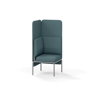 Adapt hjørnemodul høj ryg, sh45 h128 cm