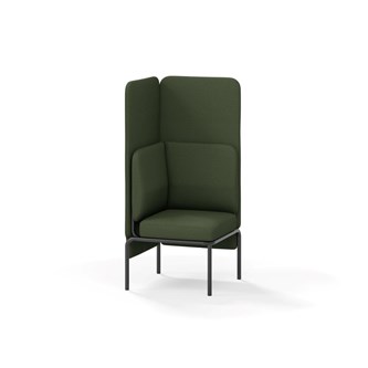 Adapt hjørnemodul høj ryg, sh45 h128 cm