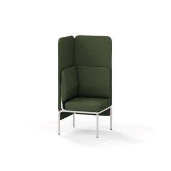 Adapt hjørnemodul høj ryg, sh45 h128 cm