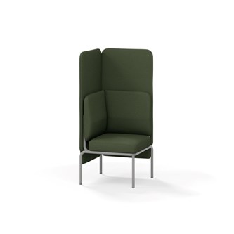 Adapt hjørnemodul høj ryg, sh45 h128 cm