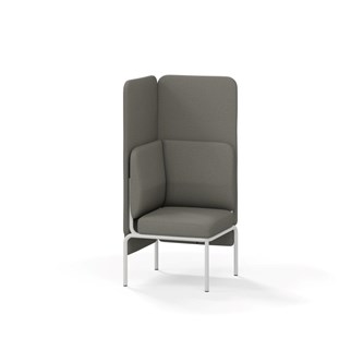 Adapt hjørnemodul høj ryg, sh45 h128 cm
